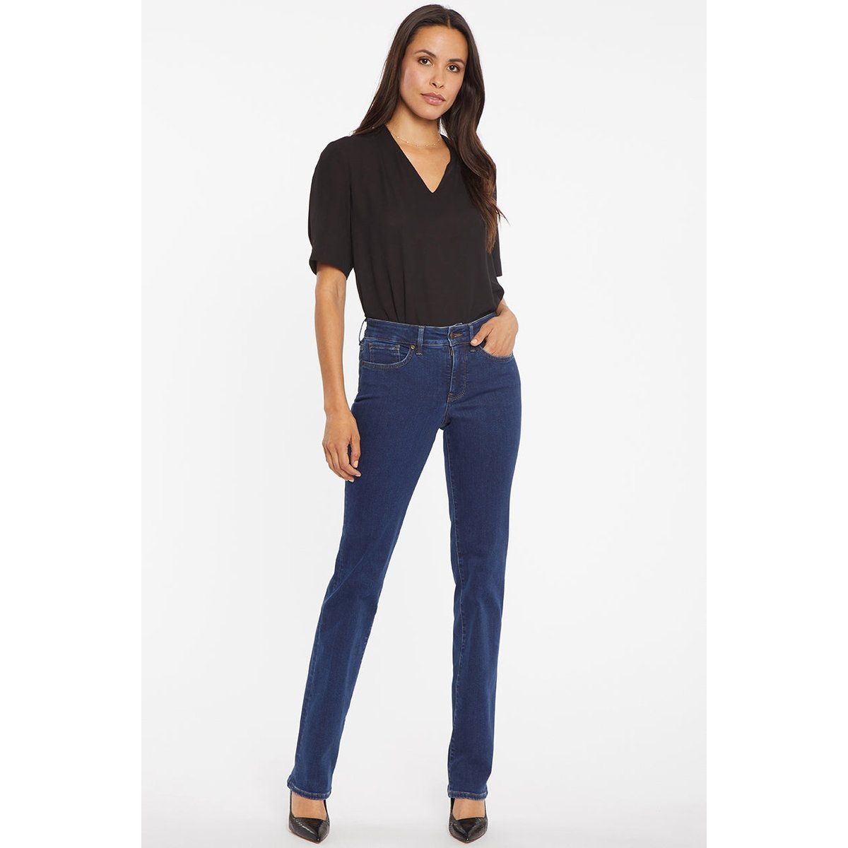Gerade Premium-Denim-Jeans