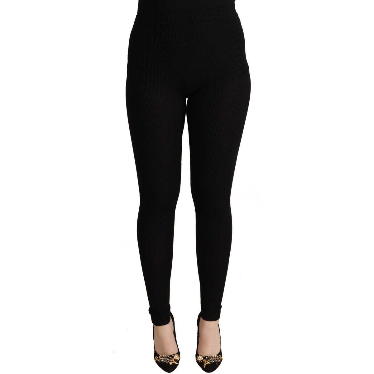 Dolce Gabbana Rippstrick Leggings