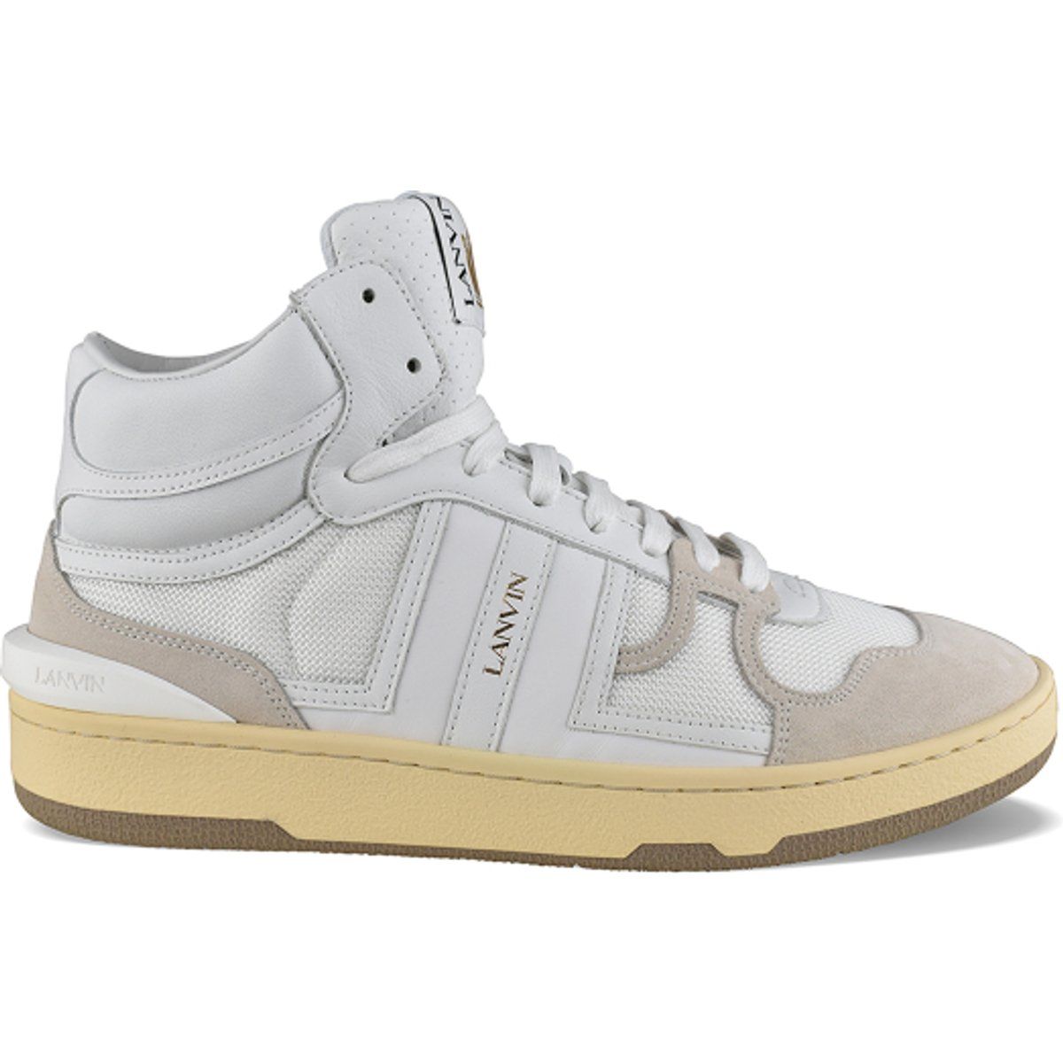 Clay High-Top Paneled-Sneaker
