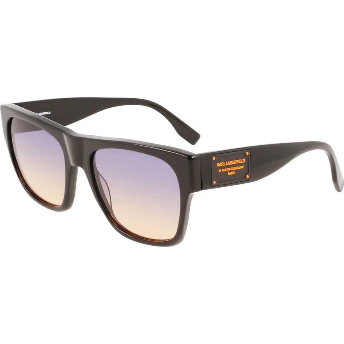 Quadratische Sonnenbrille mit Farbverlaufgläsern