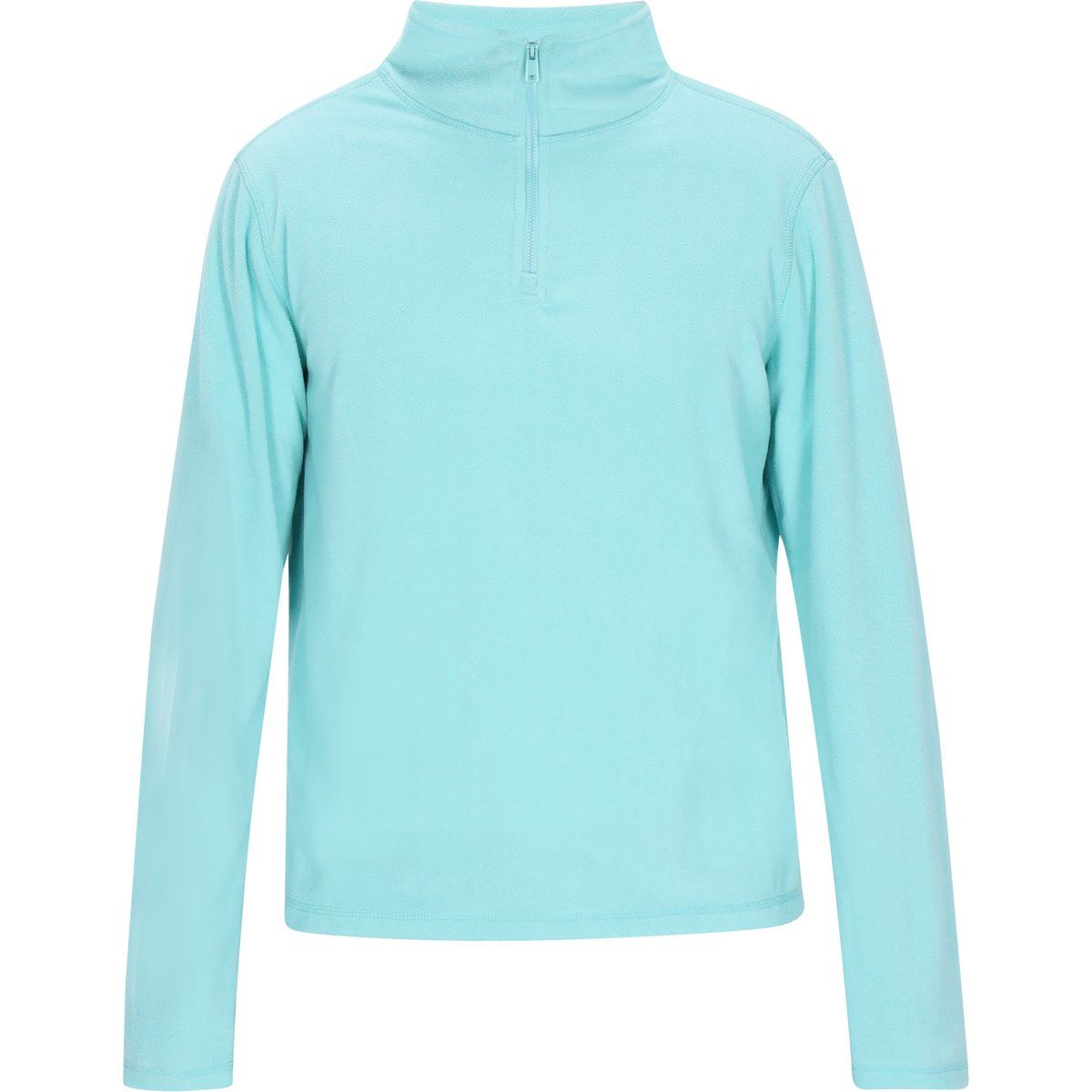 Fleece-Pullover mit halbem Reißverschluss