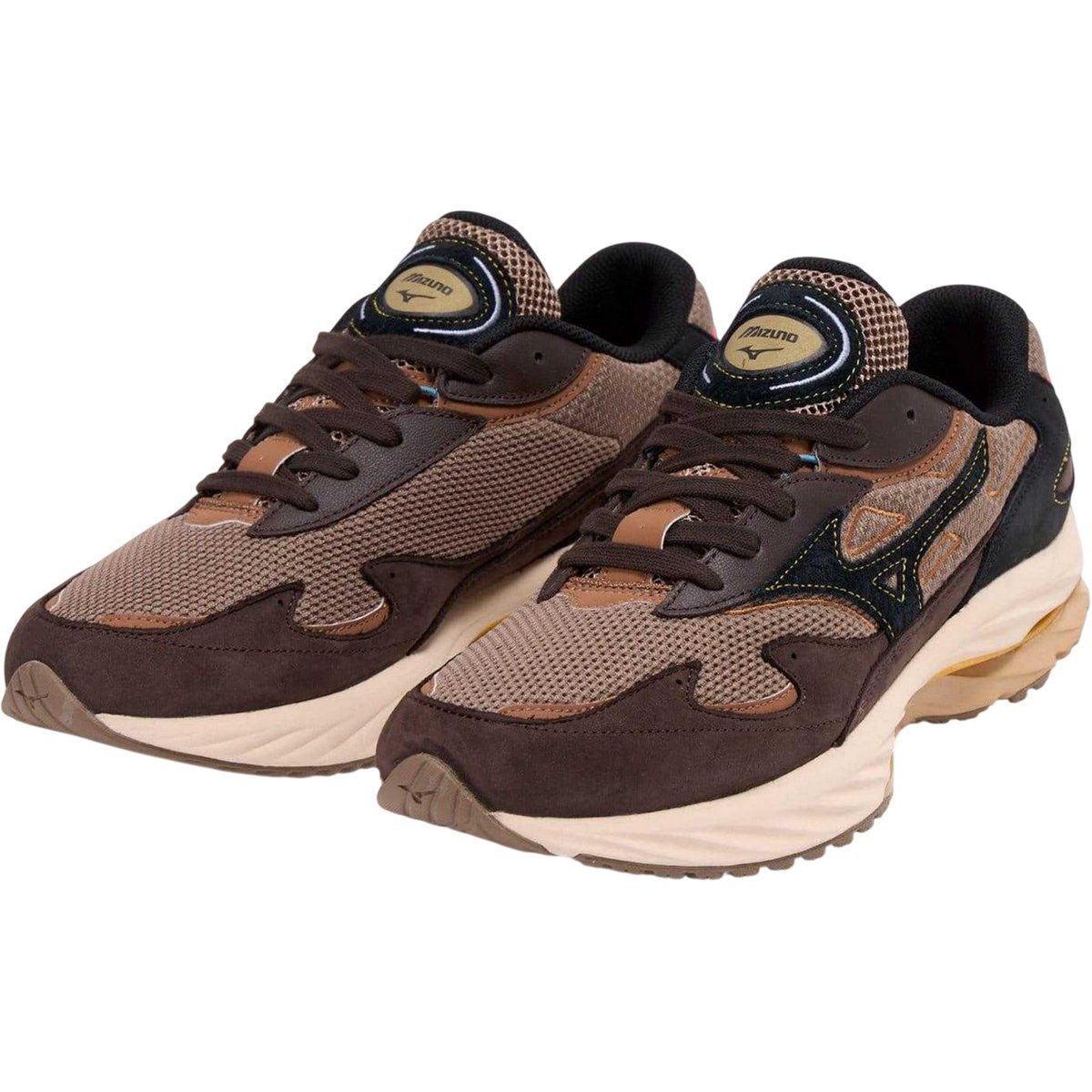 Brauner leichter Lauf-Sneaker für Herren