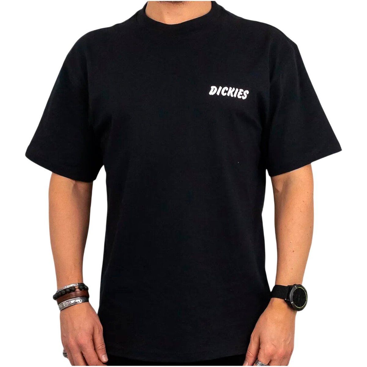 Klassisches Kurzarm-T-Shirt mit Logo