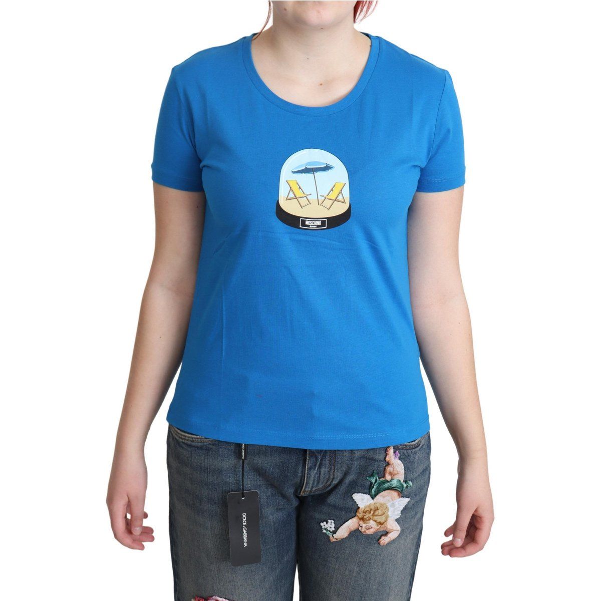 Strand-Szene Grafik T-Shirt
