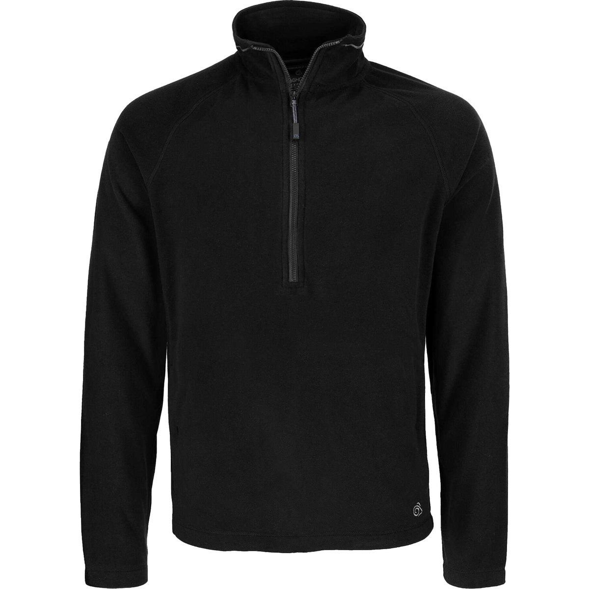 Herren Fleece-Pullover mit halbem Reißverschluss