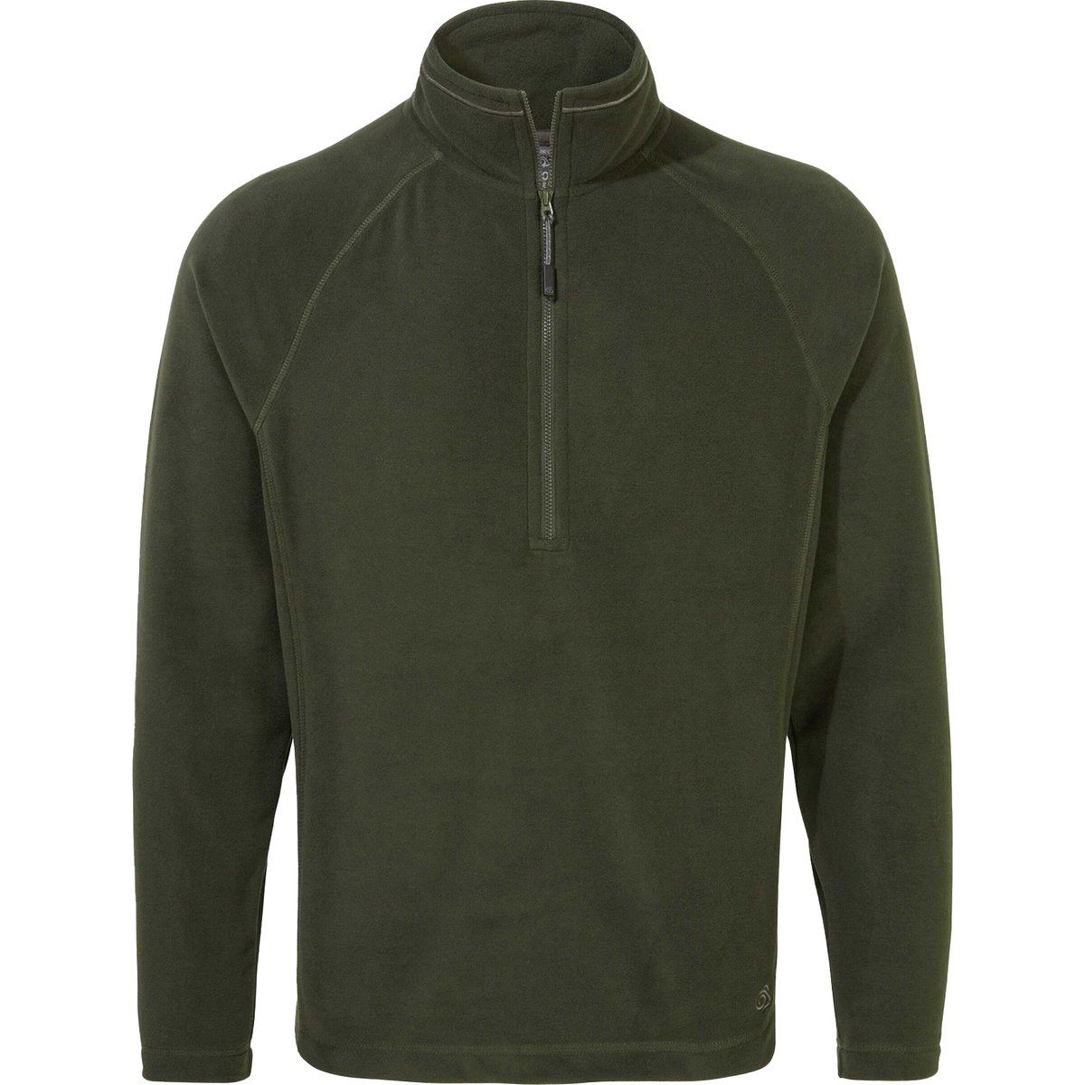 Herren Fleece-Pullover mit Viertelreißverschluss