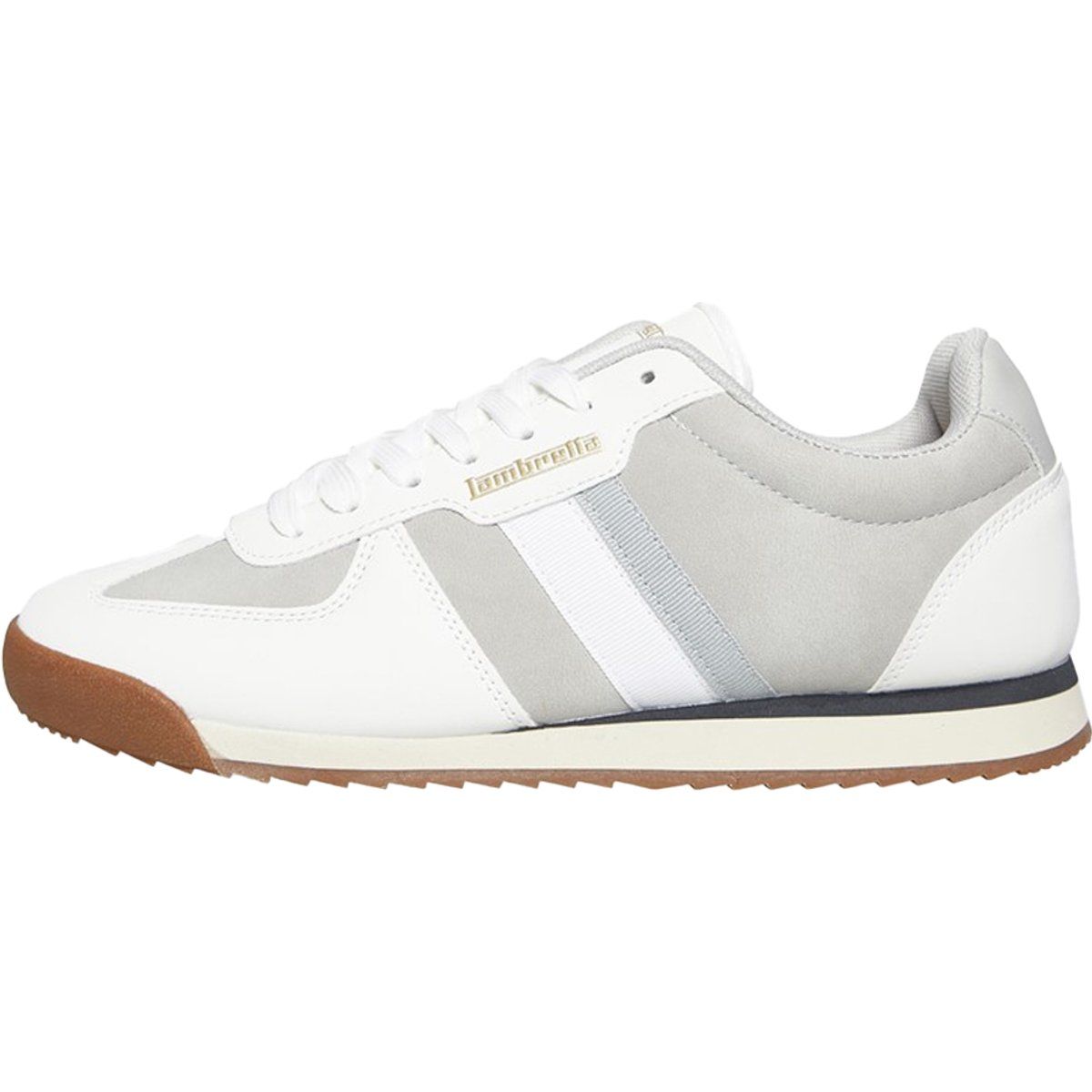 Lambretta - "Diego" Sneaker für Herren (Weiß/Grau)