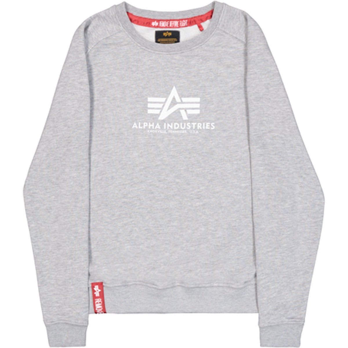 Sweatshirt mit Rundhalsausschnitt und Logo