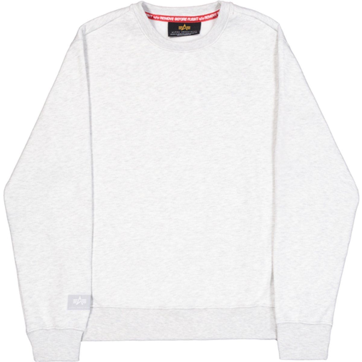 Klassisches Rundhals-Sweatshirt aus Baumwollmischung
