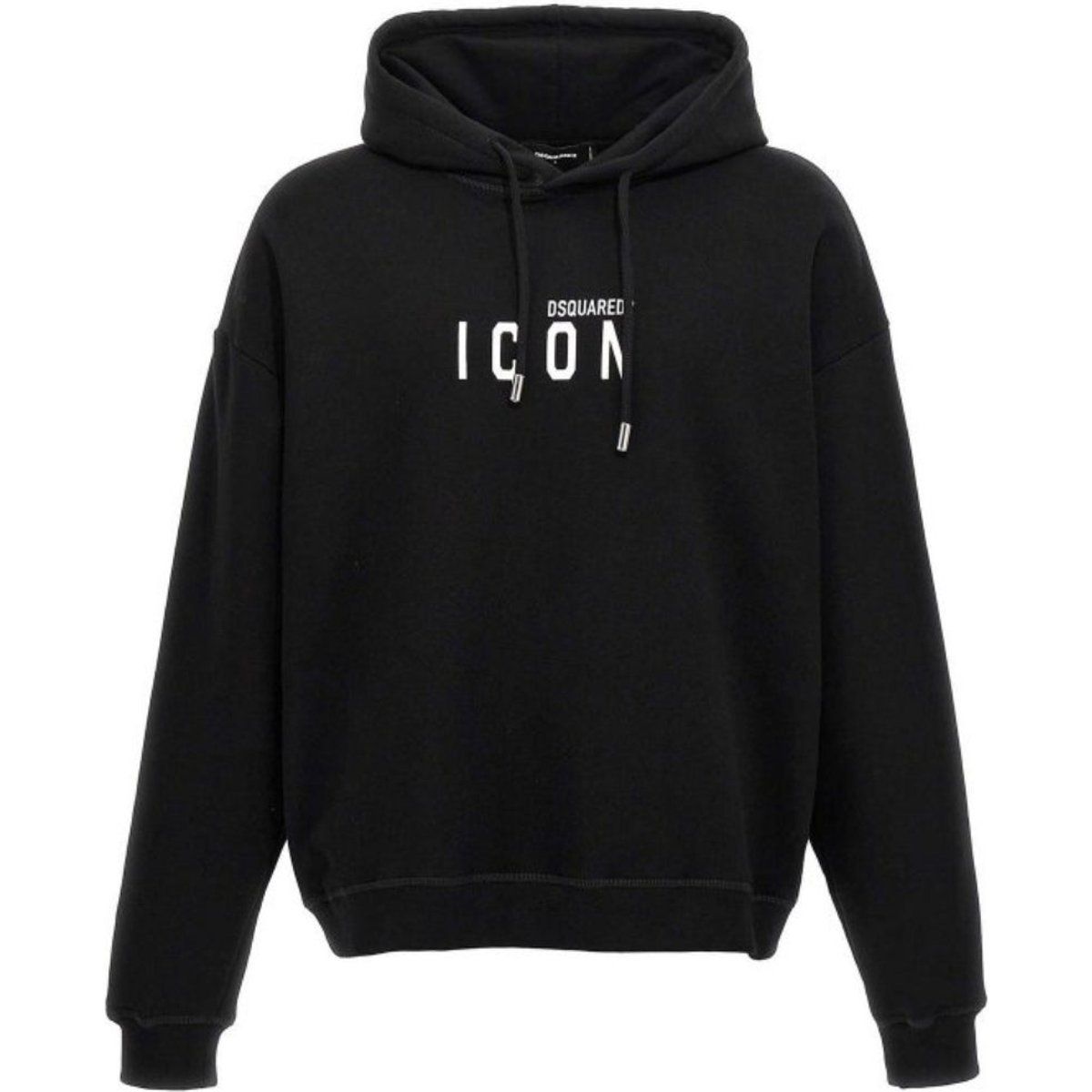Lockerer Baumwoll-Icon-Hoodie
