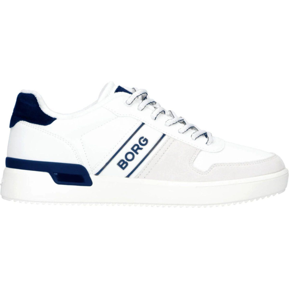 Flache Leder-Sneakers