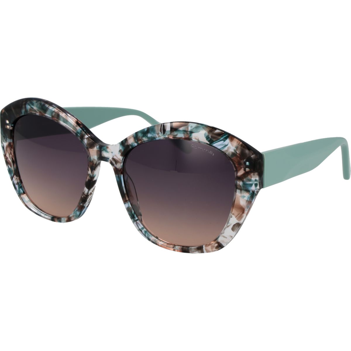 Butterfly Sonnenbrille mit Multicolor Muster