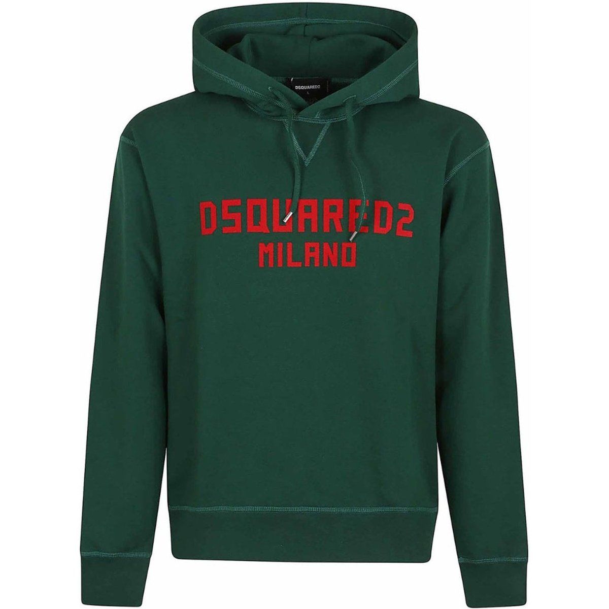 Dsquared2 Milano Logo Grüner Hoodie
