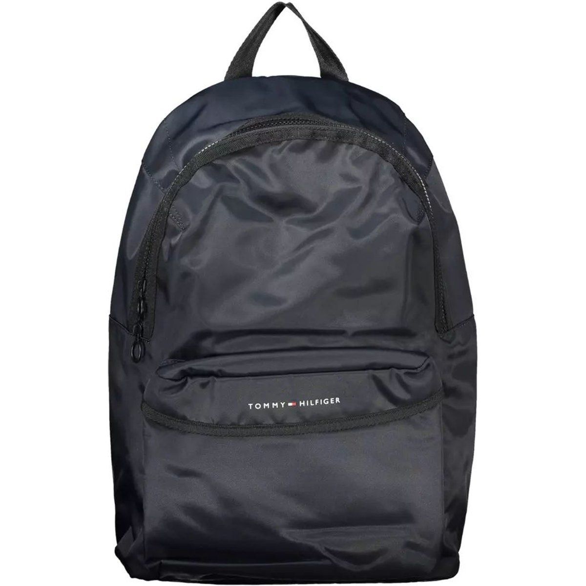 Schlichter Nylon-Rucksack mit Reißverschluss
