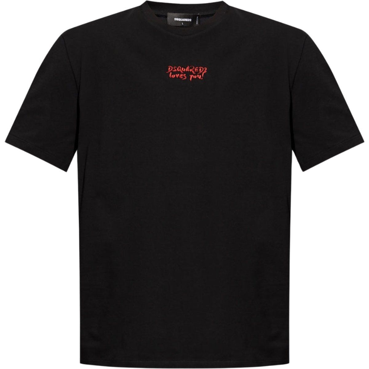 Lässiges Baumwoll-T-Shirt mit Grafikdruck