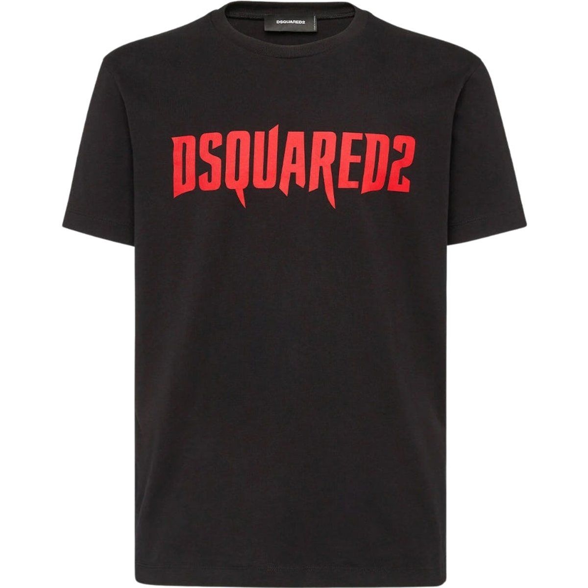 Baumwoll T-Shirt mit Grafik-Logo