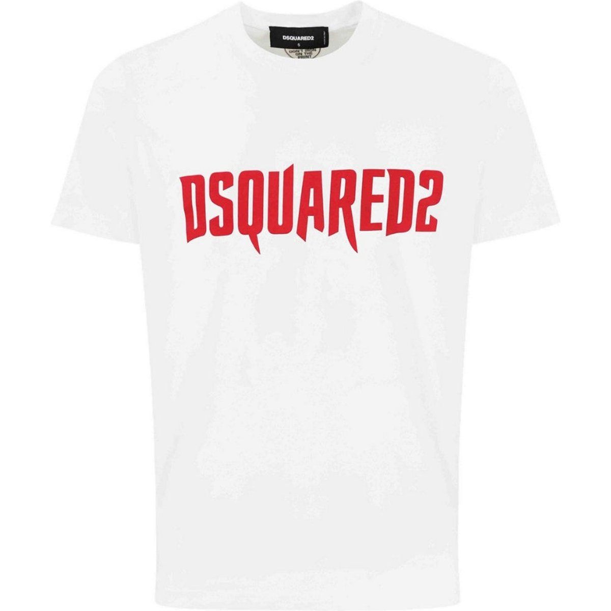 Grafik-Logo Baumwoll-T-Shirt