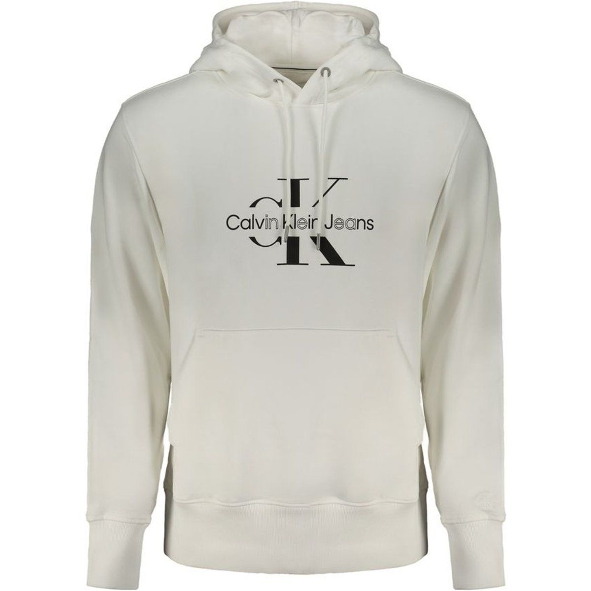 Baumwoll-Hoodie mit Monogramm-Logo