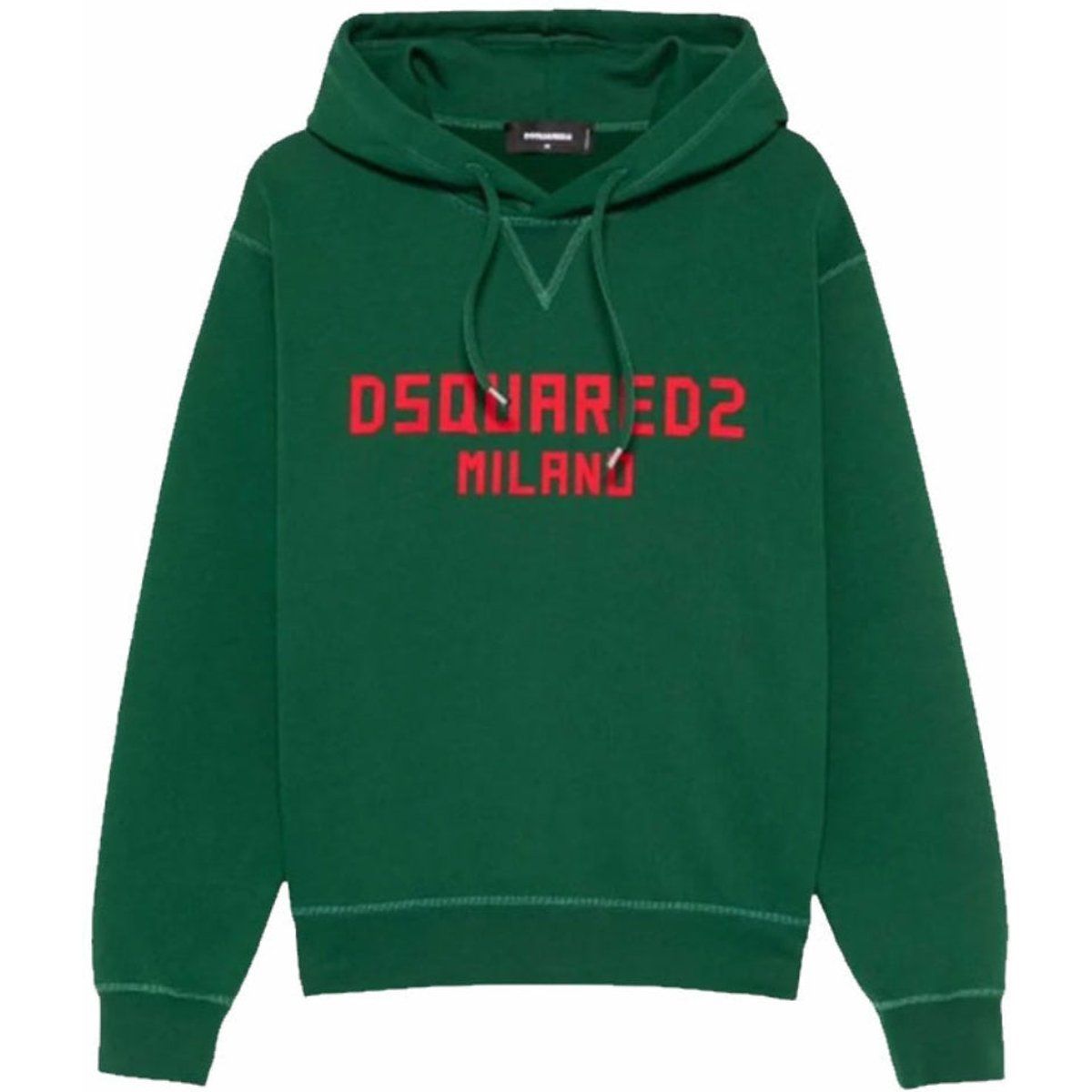 Dsquared2 Milano Logo Baumwoll-Kapuzenpullover