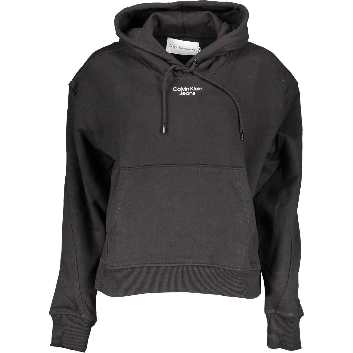 Kurz Geschnittener Logo-Hoodie