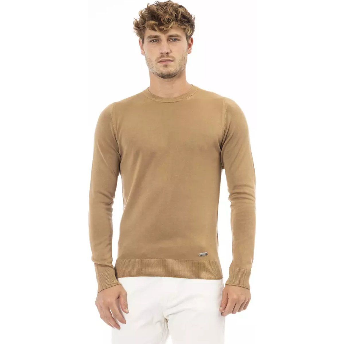 Kamel Crew-Neck Strickpullover Ba23668