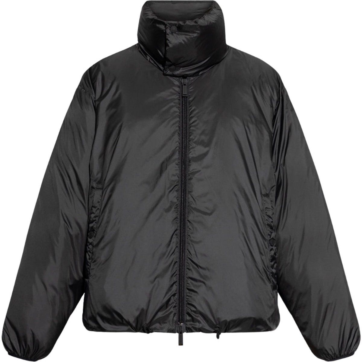 Leichte Steppjacke mit hohem Kragen