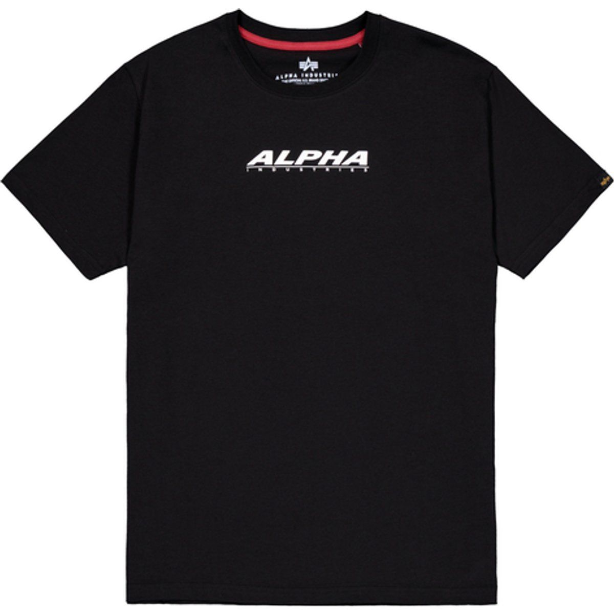Baumwoll T-Shirt mit Grafikprint