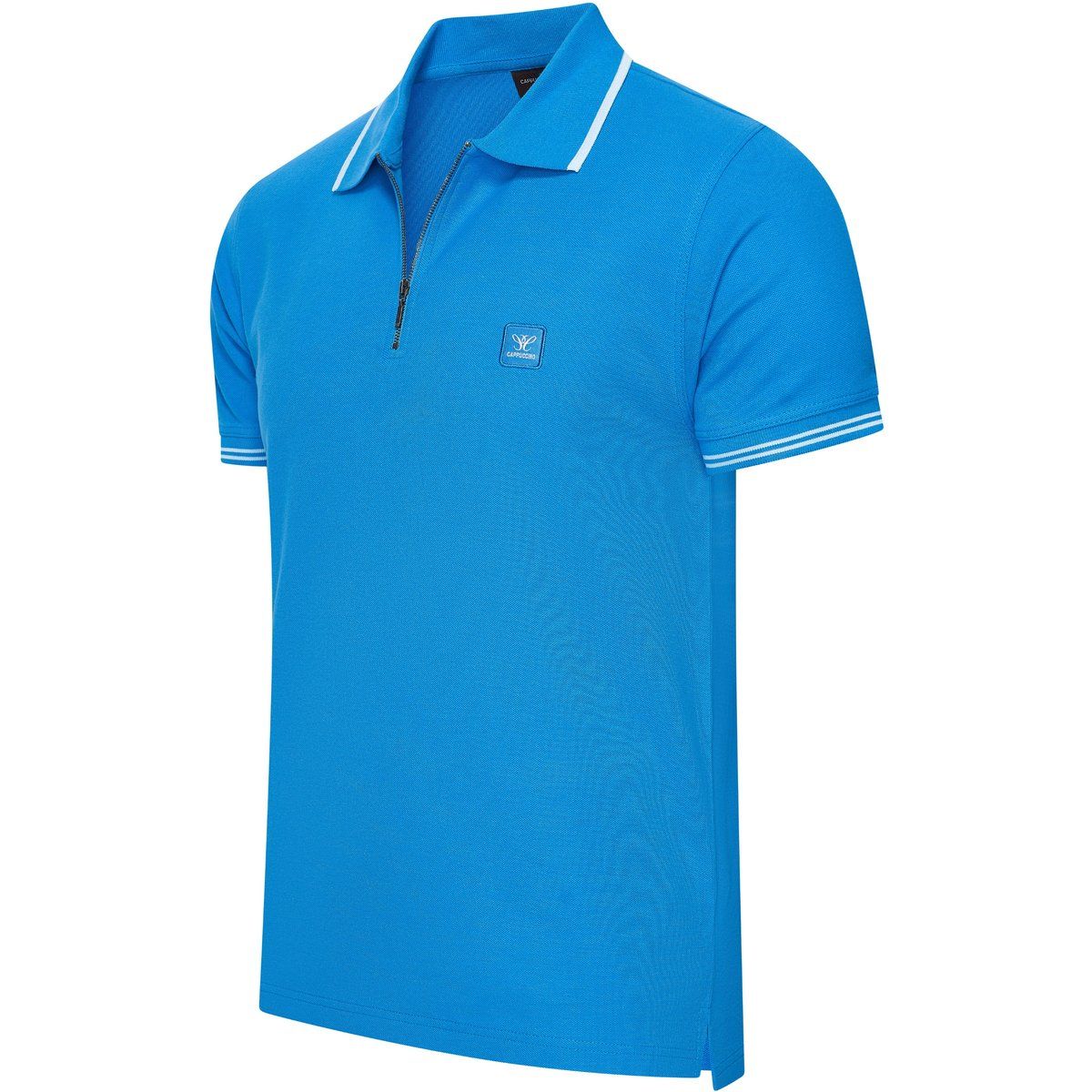 Herren Poloshirt mit Reißverschlusskragen