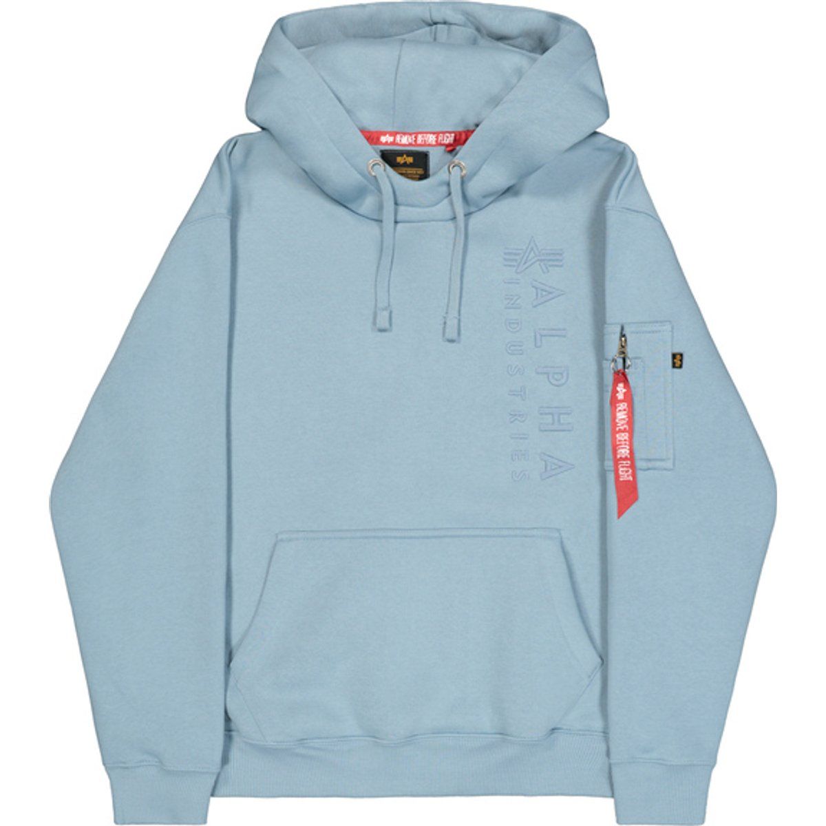 Kapuzenpullover mit gesticktem Logo