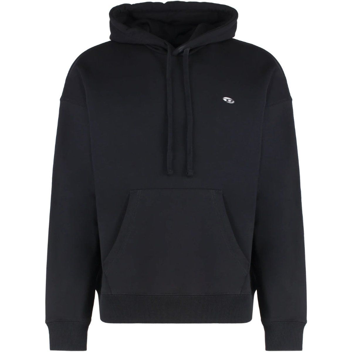 Klassischer Baumwoll-Logo-Hoodie