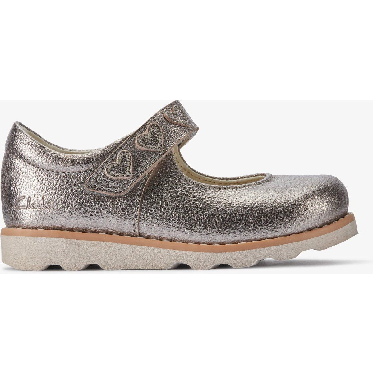 Mädchen Silberfarbene Mary Jane Schuhe