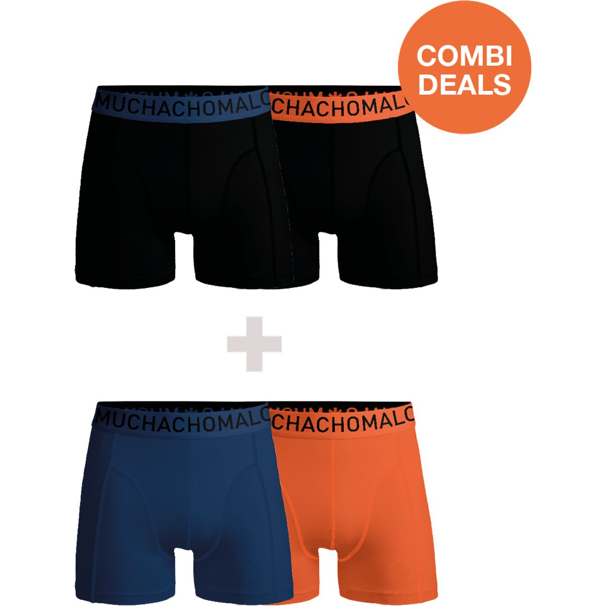 Herren-Boxershorts Kombipack