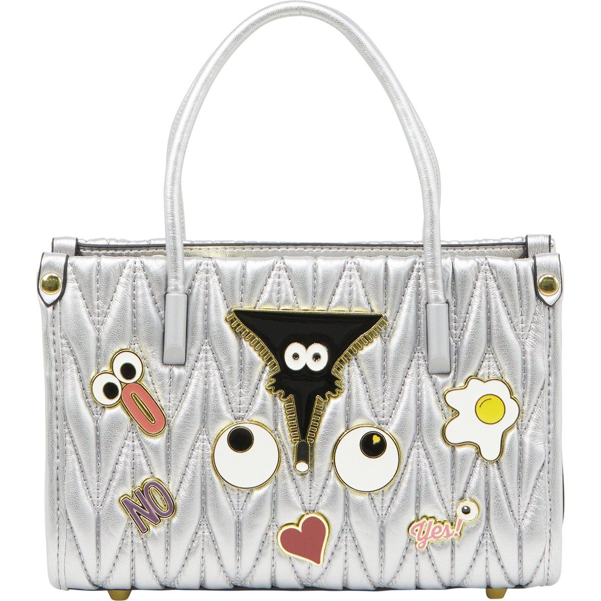 Mymo Handtasche Handtasche Frauen Silber