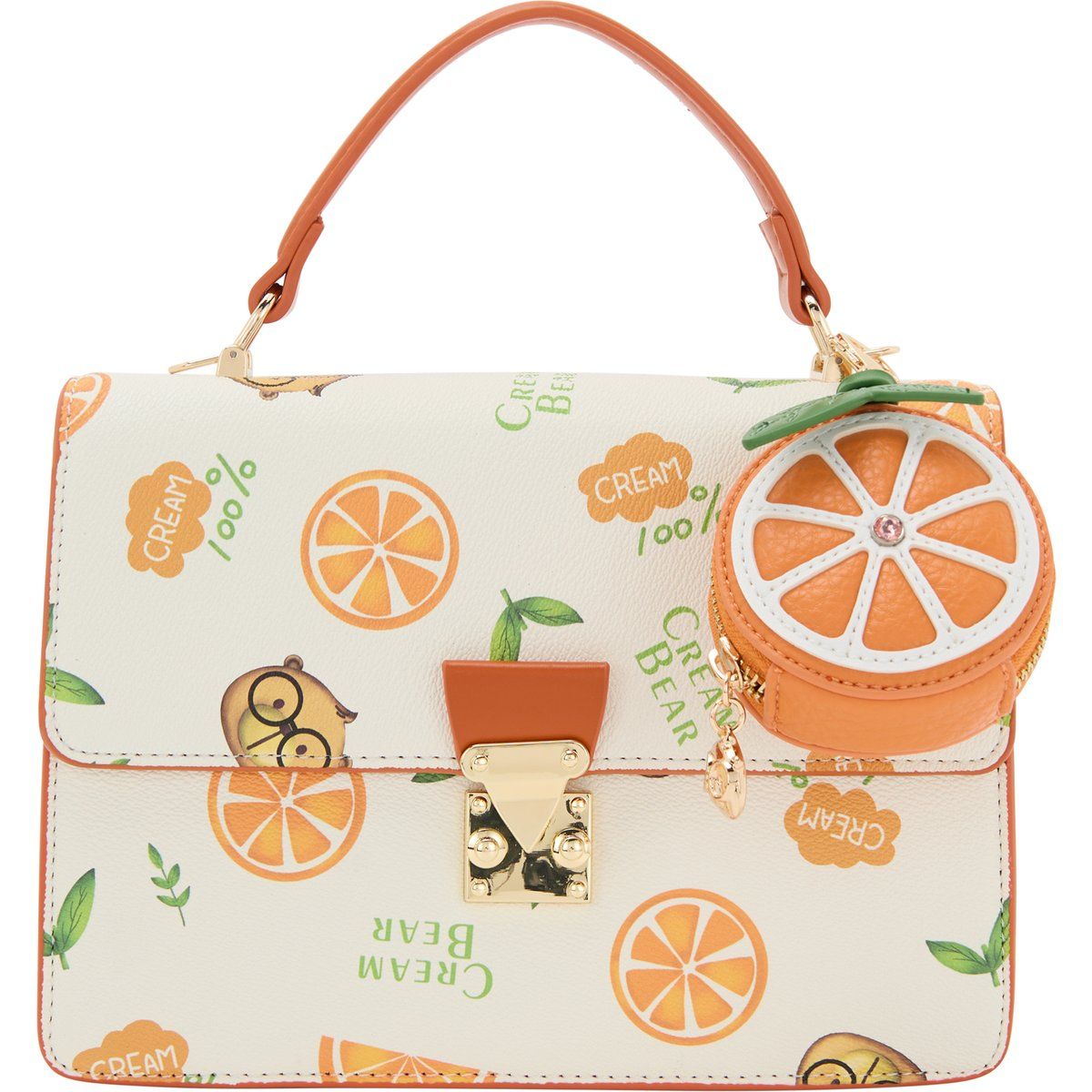 Mymo Handtasche Handtasche Mädchen cremefarben