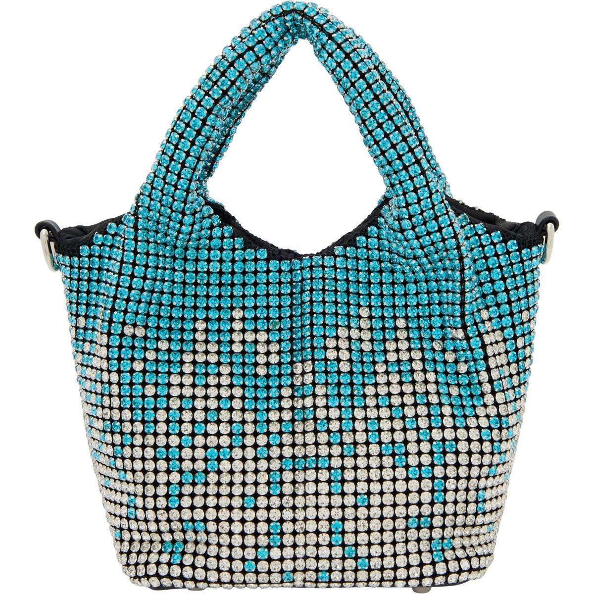 Mymo Handtasche Handtasche Frauen Türkis Silber