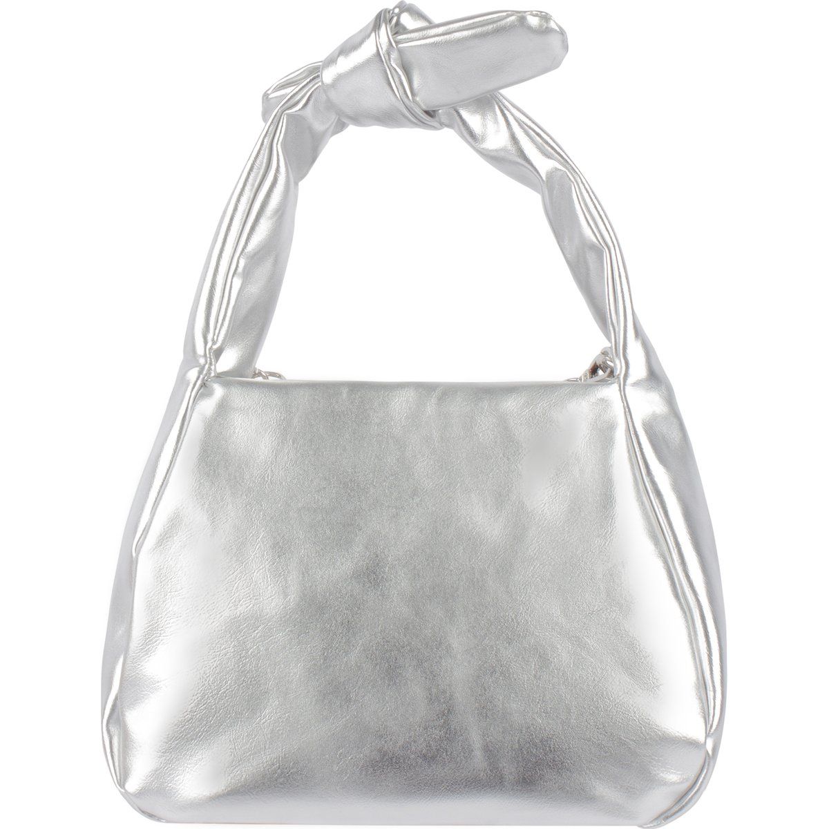 Mymo Metallic-Tasche Damen Silber