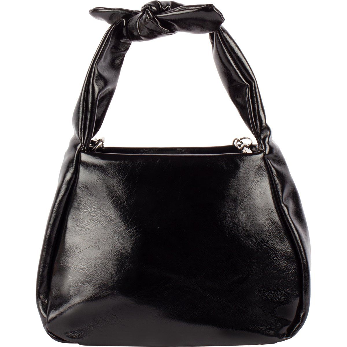 Mymo Metallic-Tasche Damen schwarz