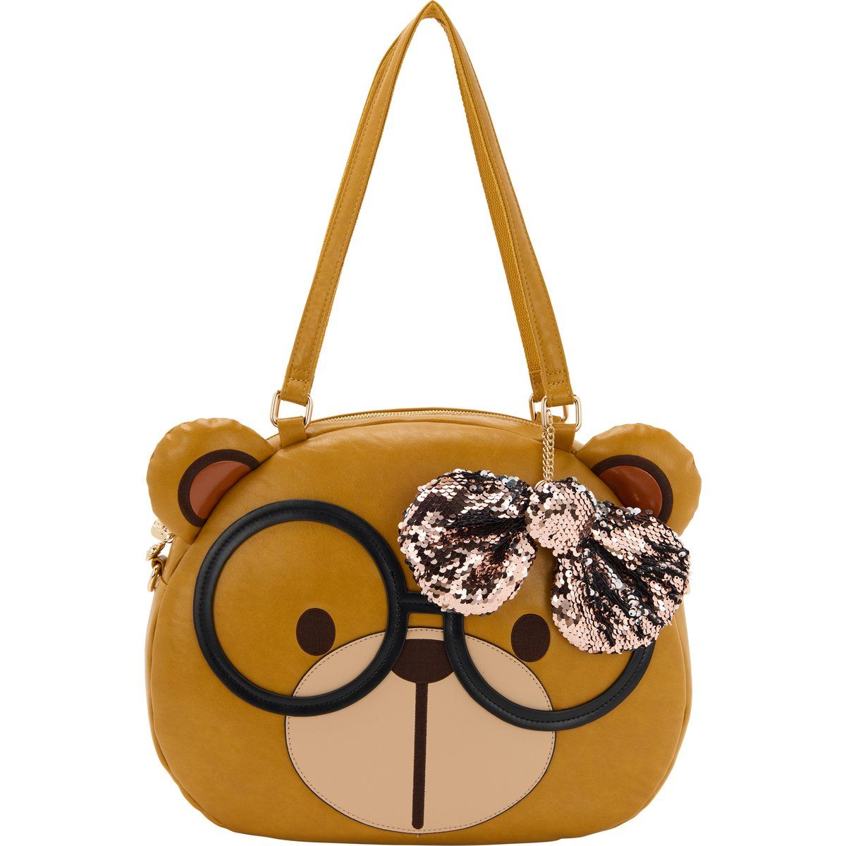 Mymo Handtasche Handtasche Mädchen Kamel