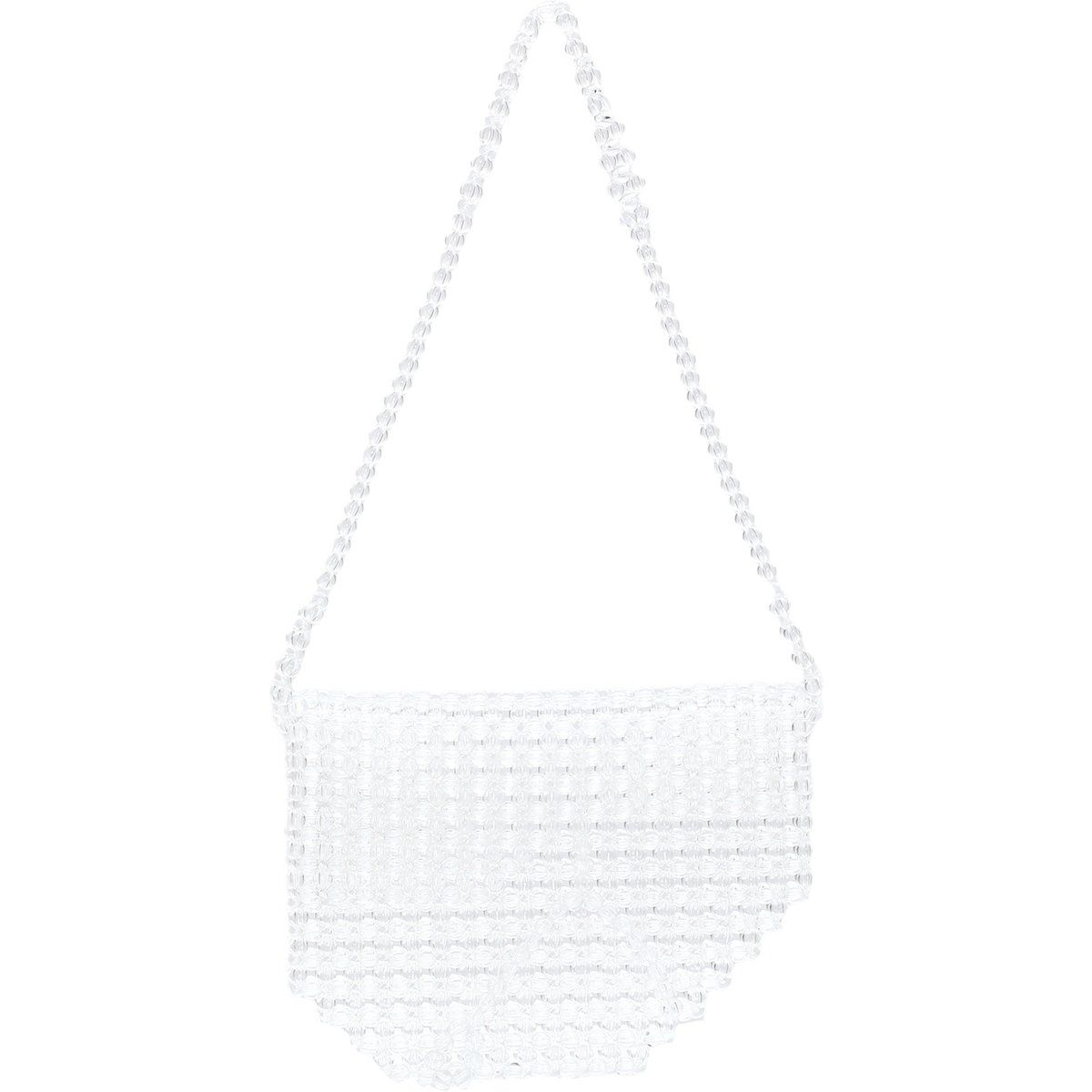 Mymo Handtasche Damen Wollweiß