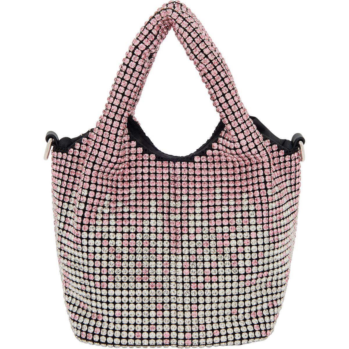 Mymo Handtasche Handtasche Frauen Rosa Silber