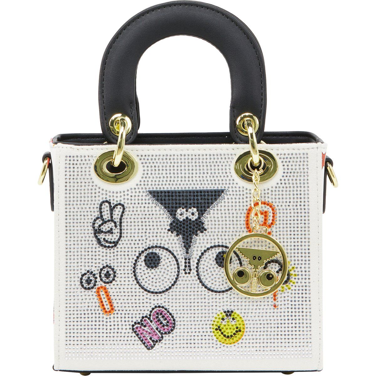 Mymo Handtasche Handtasche Frauen Weiß