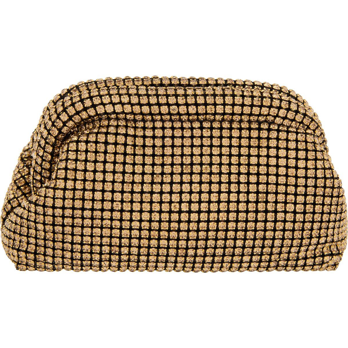 Funkelnde metallische Abend-Clutch