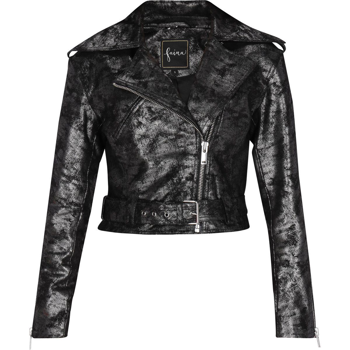 Faina Jacke Frauen Schwarz