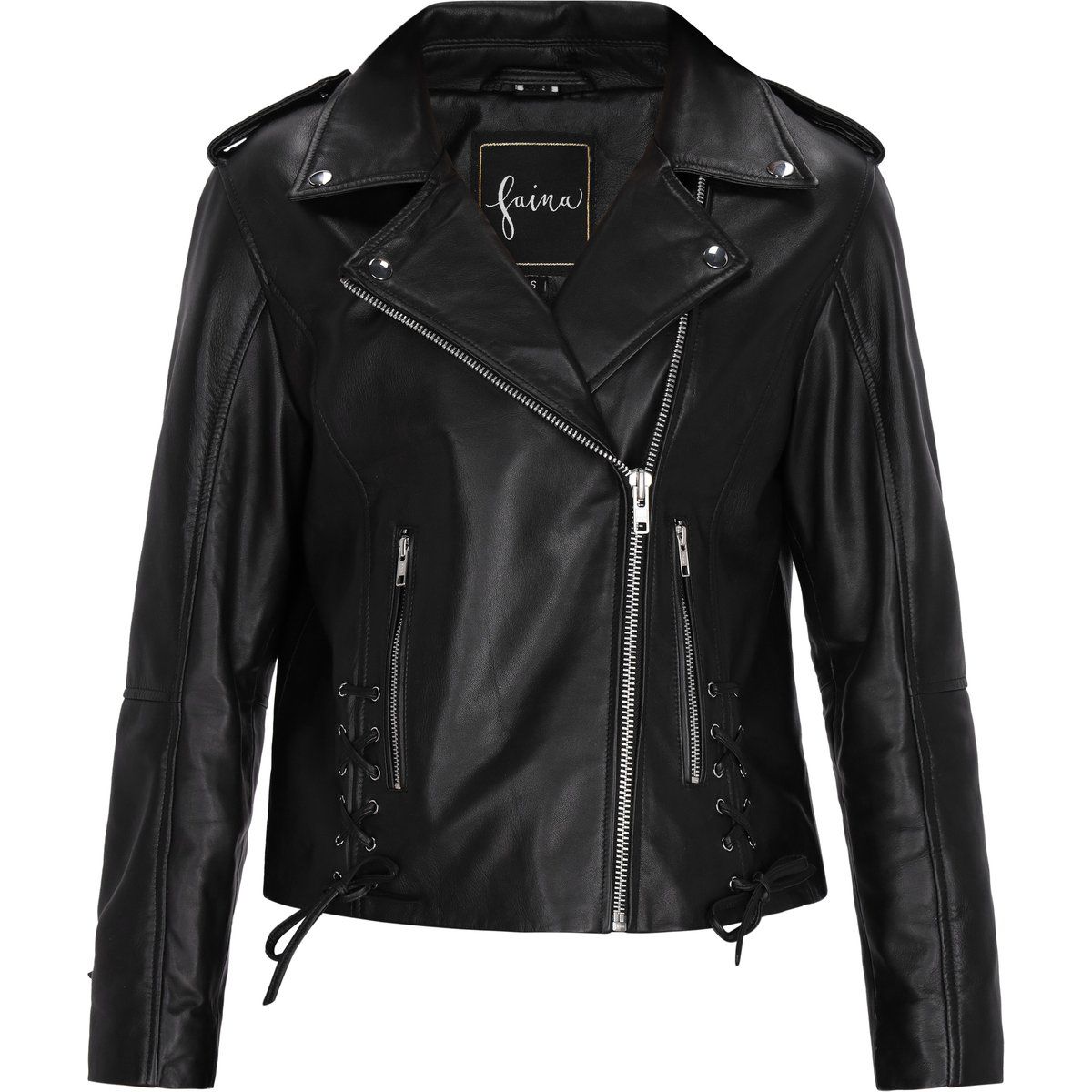 Faina Jacke Frauen Schwarz