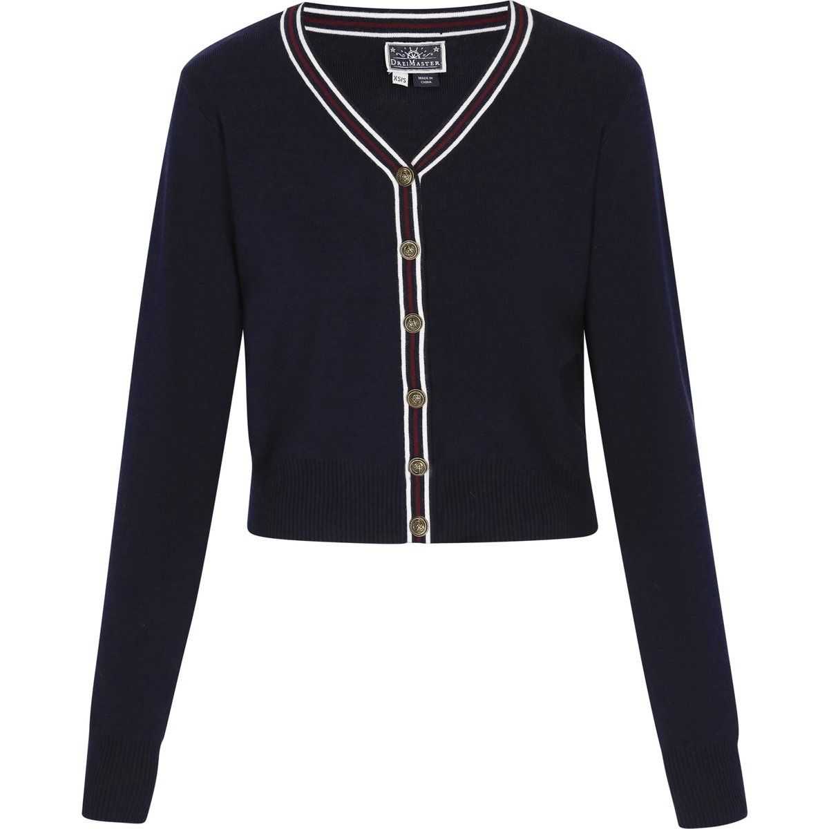 Dreimaster Strickjacke Frauen Marine