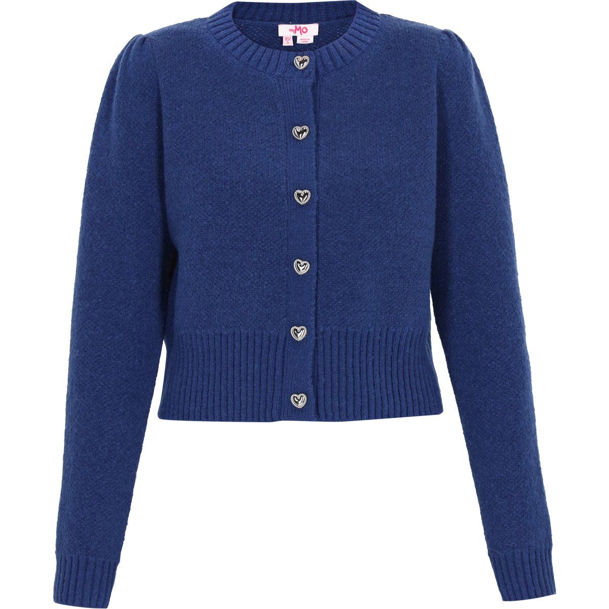 Mymo Strickjacke Frauen Marine