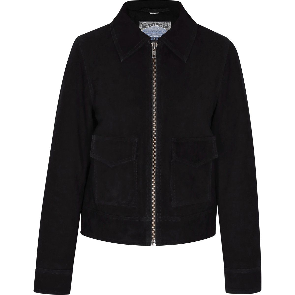 Dreimaster Jacke Frauen Schwarz