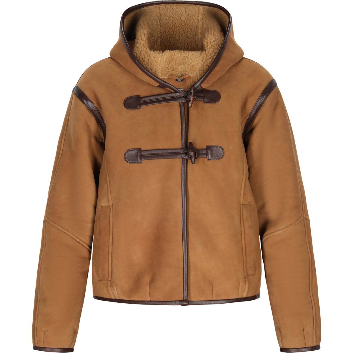 Dreimaster Jacke Frauen Cognacbraun