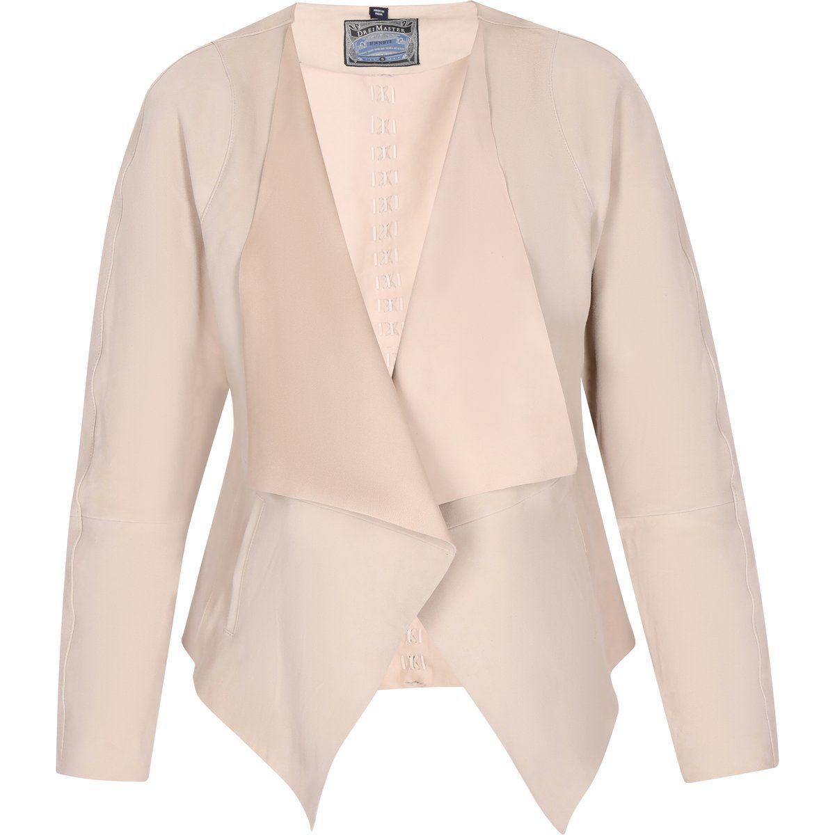 Dreimaster Jacke Frauen cremefarben