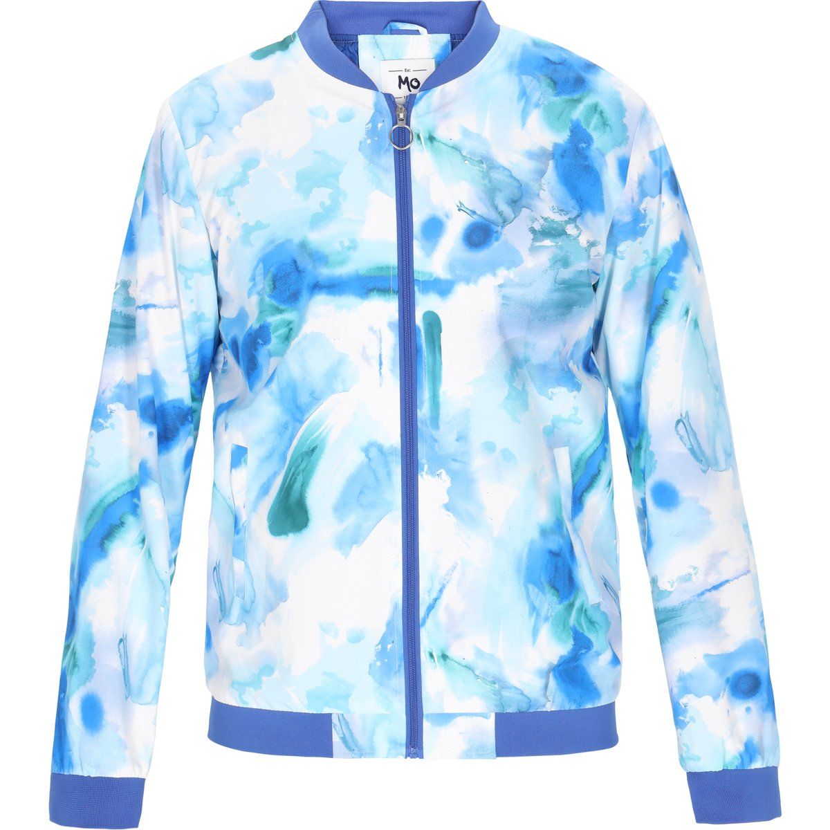 Mo Jacke Männer blau mehrfarbig